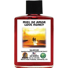 INDIO Oil- Love Honey MIEL DE AMOR 1/2oz
