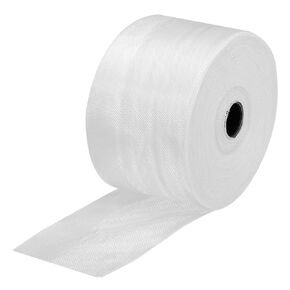 MECCANIXITY Fiberglass Cloth Tape E Glass Fiber Fiberglass Mesh Glass Fiber Mesh Woven Fiberglass Fabrics Insulation Tape 50m(55 Yard) x50mmx0.1mm for Reinforcement Repair