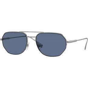 BURBERRY Henry BE3140 Hexagonal Sunglasses for Men + BUNDLE With Designer iWear Eyewear Kit