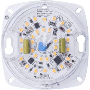 محرك ضوء Sunlite 88482 3 بوصات LED التحديثي، 10 واط (50 مكافئًا)، عمر افتراضي يصل إلى 25,000 ساعة، قابل للتعتيم، 90 CRI، درجة تجارية، معتمد من Energy Star، مدرج في قائمة UL in Saudi Arabia