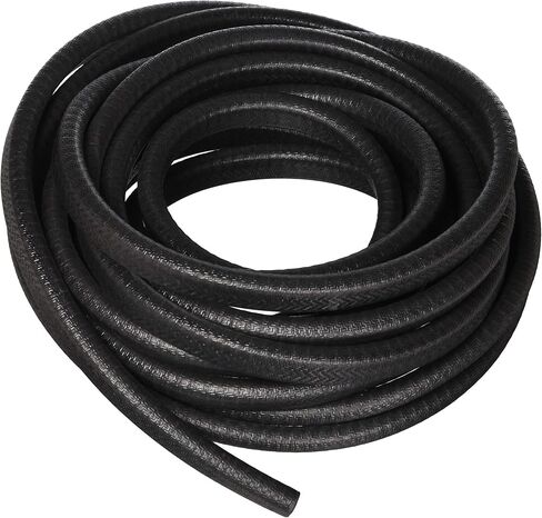 Edge Trim Black U Extrusion Medium Size | U Height: 13.5 MM, Grip Range: 1-3.5 MM (4 Meter) in Saudi Arabia