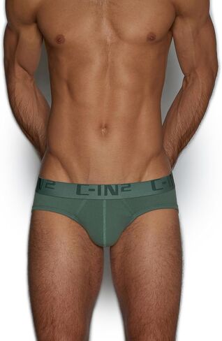 C-IN2 Core Low Rise Brief - Men's Underwear Center-Seam Contour Pouch Support - Breathable Cotton in Saudi Arabia