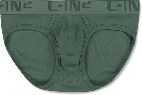 C-IN2 Core Low Rise Brief - Men's Underwear Center-Seam Contour Pouch Support - Breathable Cotton in Saudi Arabia