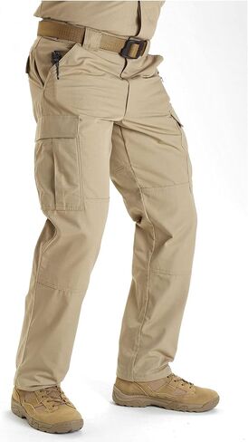 5.11 Tactical Men's Lightweight TDU Ripstop Work Pants, Style 74003, Black, XX-Large/Short in Saudi Arabia