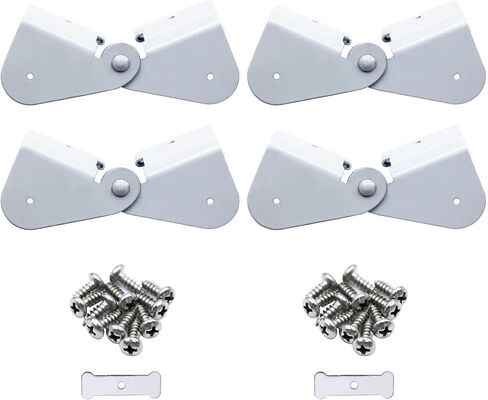 Gutter Downspout Flip-Up Hinge,Gutter Extension Hinge (4 Pack Downspout Hinge) in Saudi Arabia