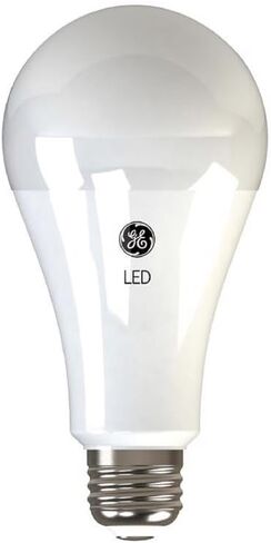 لمبة إضاءة فائقة السطوع من GE 93129366 LED خارجية، بيضاء ناعمة، قاعدة متوسطة A21، 22 وات - الكمية 1 in Saudi Arabia