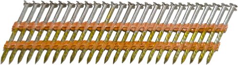 Framing Nails, 21 Degree, Galvanized, Twist Shank, Plastic Row Fixed (1000 Count, 2 Inch x 0.113 Inch) in Saudi Arabia