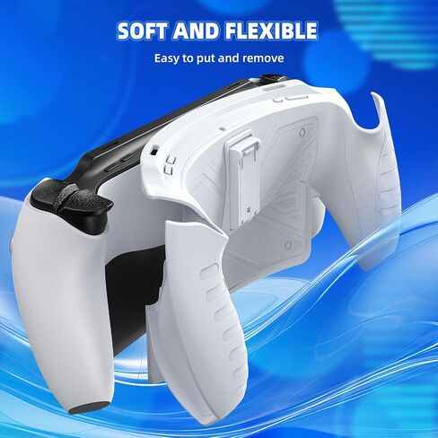 حافظة واقية لمشغل Playstation Portal Remote Player، غطاء حافظة بمسند من مادة TPU الناعمة غير القابلة للانزلاق مع حامل لملحقات بوابة Ps in Saudi Arabia