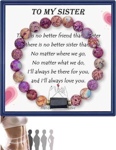 Natural Tourmaline Healing Bracelet Protection Energy Tourmaline Charm Bracelet Anxiety Relaxation Gifts for Women Girls in Saudi Arabia