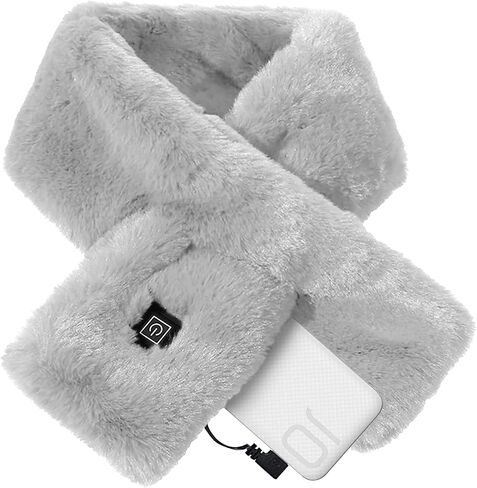Heated Scarf for Women, Neck Heating Pad for Neck Pain, USB Electric Heating Neck Wrap Neck Warmer for Stiffness Relief in Kuwait