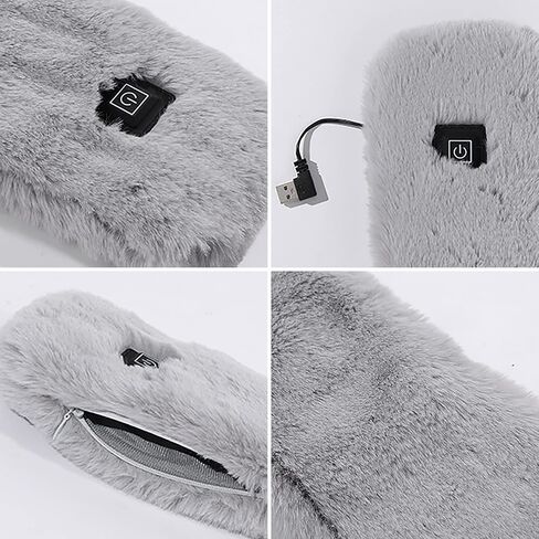 Heated Scarf for Women, Neck Heating Pad for Neck Pain, USB Electric Heating Neck Wrap Neck Warmer for Stiffness Relief in Kuwait