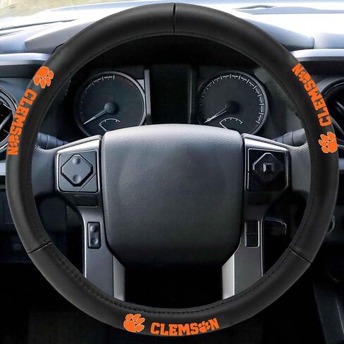 University of Michigan GLSTEERCOVER-Michigan Genuine Leather Steering Wheel Cover in Saudi Arabia