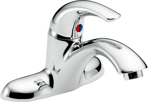 Delta Faucet Classic Centerset Bathroom Faucet, Chrome Bathroom Sink Faucet, Chrome 22C131 in Saudi Arabia