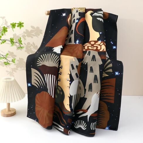ANswet Tapestry Wall Hanging Handicrafts Tapestry Jacquard Multipurpose Soft Travel Mat Outdoor Shawl Colourful Tassels Wall 30X40 inch in Saudi Arabia