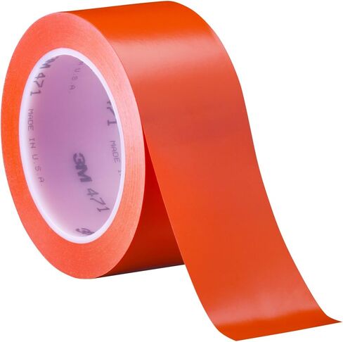 3M™ 471 Vinyl Tape, 5.2 Mil, 2" x 36 yds., Orange, 24/Case, 3M Stock# 7000028851 in Saudi Arabia