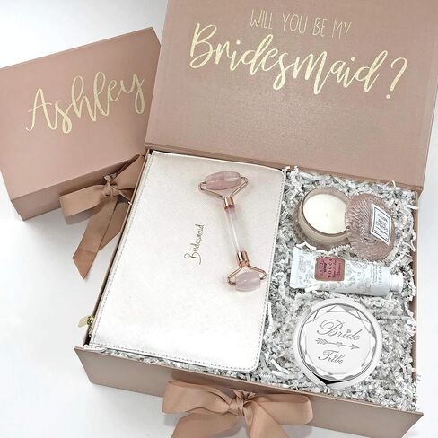 2 Pack Bachelorette Party Gifts for Bride,2 Bride Tribe Mirror,Crystal Pocket Compact Makeup Mirror,Wedding Bridesmaid Gifts-Mirror for Bridal Party,Bridesmaid Proposal Gifts (champagne) in Saudi Arabia