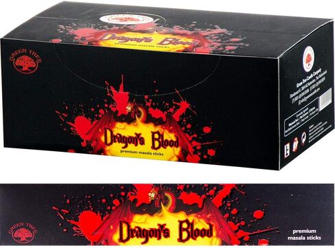 عصا بخور الشجرة الخضراء 12 × 15 جرام (دم التنين) in Kuwait