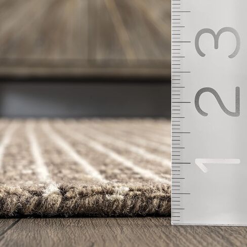 Rugs USA x Arvin Olano Melrose سجادة منطقة الصوف المربعة، كريمي، 6' x 9' in Kuwait