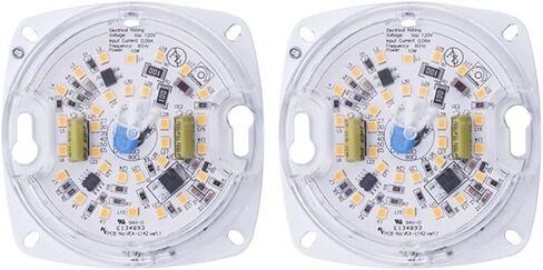 محرك ضوء Sunlite 88482 3 بوصات LED التحديثي، 10 واط (50 مكافئًا)، عمر افتراضي يصل إلى 25,000 ساعة، قابل للتعتيم، 90 CRI، درجة تجارية، معتمد من Energy Star، مدرج في قائمة UL in Saudi Arabia