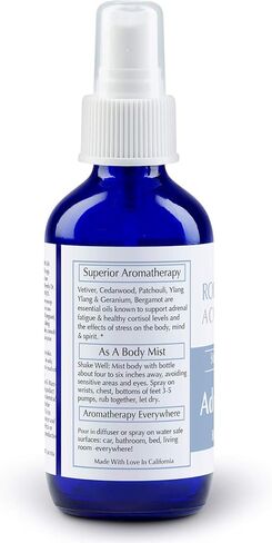 Adrenal Gland Essential Oil Spray Blend | Maximum Strength Jump Start for Energy, Wellness, Mental Power | Systemic Aromatherapy in Saudi Arabia