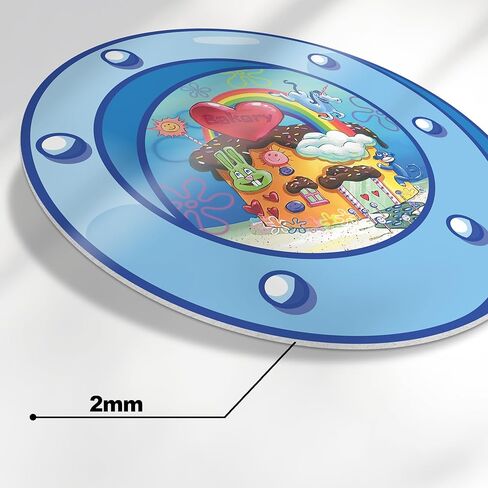 HK Studio مضحك المحيط الكوة ديكور غرفة باردة - مشهد الكرتون ديكور غرفة Y2K للنوم، غرفة نوم في سن المراهقة 12 "حزمة 4 in Kuwait