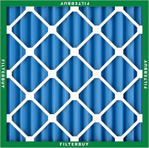 Filterbuy 18x18x2 Air Filter MERV 13 Optimal Defense (6-Pack), Pleated HVAC AC Furnace Air Filters Replacement (Actual Size: 17.75 x 17.75 x 1.75 Inches) in Saudi Arabia