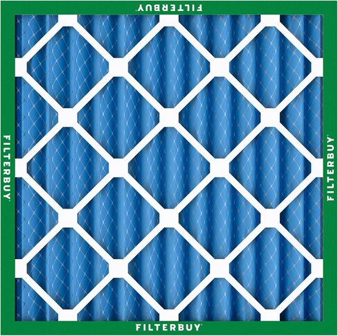Filterbuy 18x18x2 Air Filter MERV 13 Optimal Defense (6-Pack), Pleated HVAC AC Furnace Air Filters Replacement (Actual Size: 17.75 x 17.75 x 1.75 Inches) in Saudi Arabia