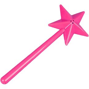 Star Wand Shaped Salt Shaker Three Hole Tool Accessories Stick for Abs - Halloween Ideal - Available on Now (Rose Red)