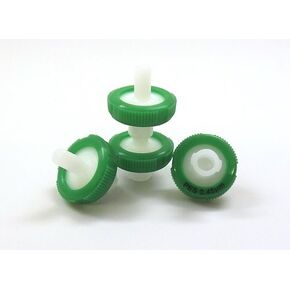 SEOH Syringe Filter Green PES Membrane 13mm Diameter 0.45 um Pore Size Pack of 10