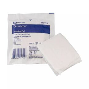 Dermacea™ Abdominal Gauze Pad, Non-Sterile, 8 x 10IN, Case of 432