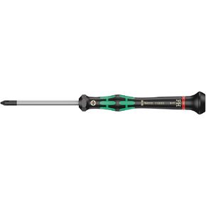WERA 05118023001 2050 PH Screwdriver for Phillips Screws for Electronic Applications, PH 1 x 60 mm