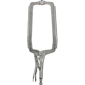 Irwin Tools 22 Original Vise Grip Locking C-Clamp with Swivel Pad Tip, 18"