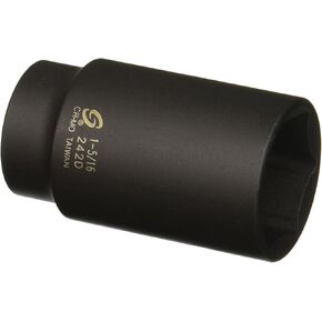 SUNEX TOOLS 242D 1/2-Inch Drive 1-5/16-Inch Deep Impact Socket