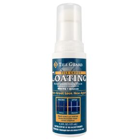 Homax Grout Coating, White, 4.3 oz, Tile Guard Grout Restoration