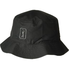 PGA TOUR Men's Reversible Bucket Cap, Peacoat