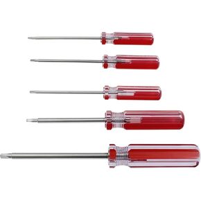 T25 Torx Screwdriver, 100mm(4 Inch) Long Magnetic Tip Torx Screwdriver, 6 Point Star Screwdriver