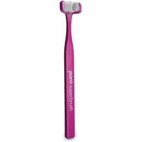 Paro 3 in 1 Superbrush, Soft toothbrush with Triple Head, Thorough Clean All Sides