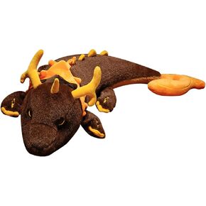 Anime Game Dragon Soft Plush Pillow Toy Figure, Home Decor Toy Figure, Cosplay Costume Plush Props for Fans (27.5")