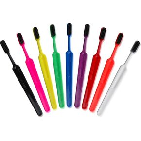 Ultra Soft Periodontal Toothbrush with Black Bristles - Post Surgical & Oncology Ultra-Soft Bristle Toothbrush (1 Dozen) - Gentle Care for Sensitive Smiles