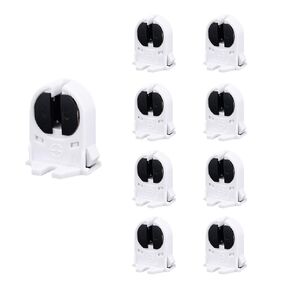 T5 Lamp Holder T5 Light Socket G5 Base Non-shunted Fluorescent Lamp Socket, VDE Listed T5 Sockets,24 Pack