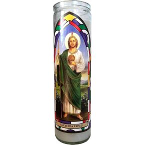 San Judas Tadeo (St. Jude Thaddeus) Devotional Candle