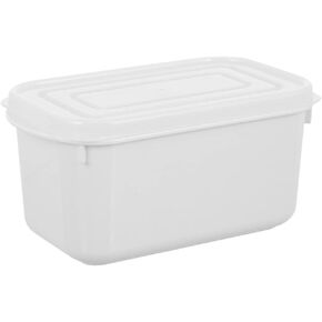 Mipcase Butter Dish with Lid, Plastic Butter Keeper Container 700ml Cheese Storage Containers for Kitchen