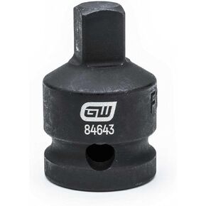 GEARWRENCH 1/2" Drive 1/2" F x 3/8" M Impact Adapter - 84643