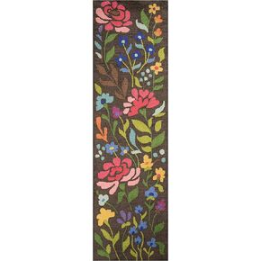 Momeni Newport Collection Area Rug, 2'3" x 8'0" Runner, Brown in Kuwait