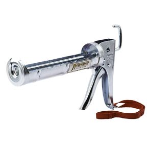 Newborn 307 Super Ratchet Rod Cradle Caulking Gun, 1/10 Gallon Cartridge, 6:1 Thrust Ratio