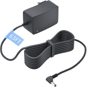 for Shark Vacmop Charger Replacement VM200, VC200, VM200C, UM200, UM205, VC205, VM20026, VACMOP Series 10.8V Li-ion Battery Pro Cordless Hard Floor Vacuum Mop, 13.3V Power Cord Led Light