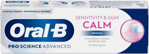 معجون أسنان أورال-بي الأصلي للحساسية واللثة، 75 مل، معجون أسنان وحماية للبشرة الحساسة in Kuwait