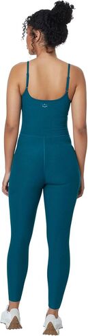 Beyond Yoga Spacedye Uplevel Midi Women’s Jumpsuit - Moisture-wicking - Polyester-lycra Blend - UV Protection Carmel Toffee Heather SM (US Women's 4-6) One Size in Saudi Arabia