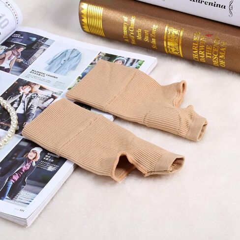 Beige Wrist HandWrist,1 Pair Beige Wrist Hand Support Gloves Thumb Hand Wrist Support Strap Glove Elastic Brace Sleeve Sports Bandage Wrap Pain Relief Artritis Reumatoide Gloves manopla para el dolor in Saudi Arabia