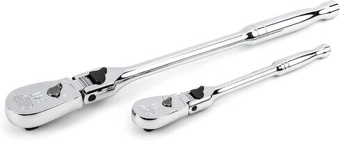 GEARWRENCH 2 Piece Drive 84 Tooth Locking Flex Head Teardrop Ratchet Set - 81274A-07 in Saudi Arabia